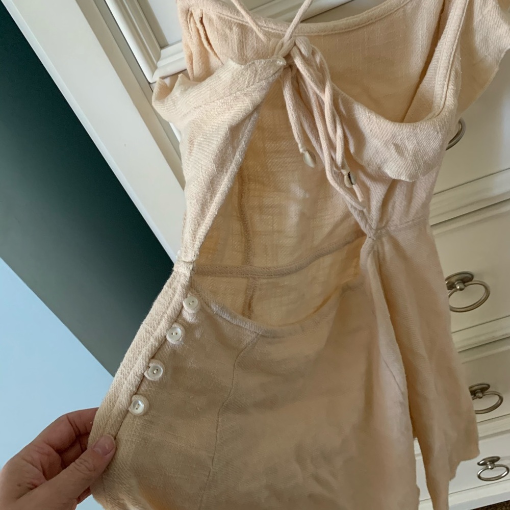 Free people tan dress - Picture 6 of 8